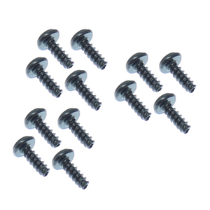 2x6mm Button Head Phillips Self Tapping Screws (12pcs)