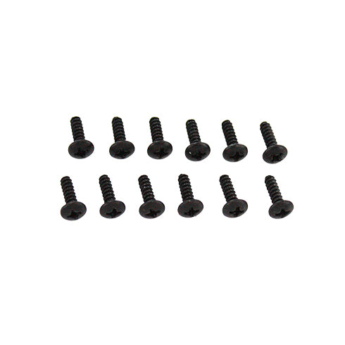 3x10mm Button Head Phillips Self Tapping Screws (12pcs)