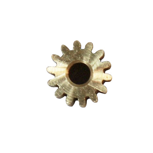 Brass Pinion Gear, 3.2mm Shaft (14T, .6 mod) (1pc)