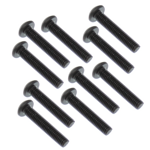 3x16mm Button Head Hex Machine Thread Screws (10pcs)