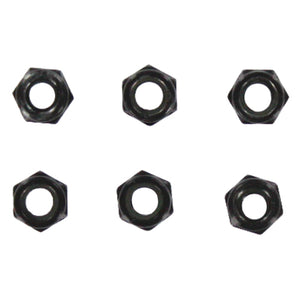 4x4mm Steel Nylon Insert Locknuts (6pcs)