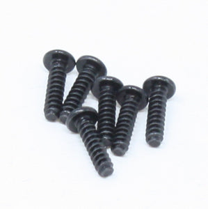 3x12mm Button Head Hex Self Tapping Screws (6pcs)