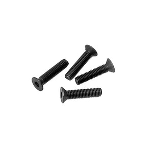 5x22mm Countersunk Hex Machine Thread Screws (4pcs)