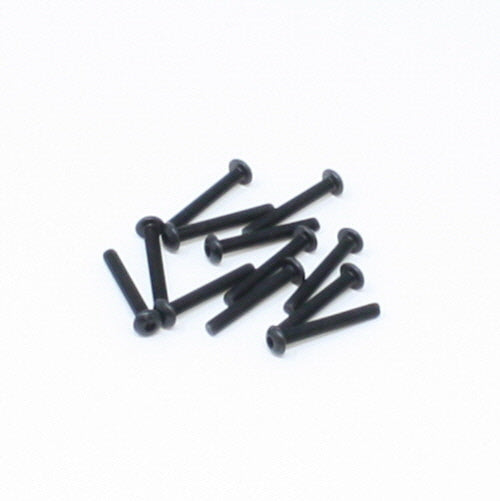 3x22mm Button Head Hex Machined Thread Screws (12pcs)