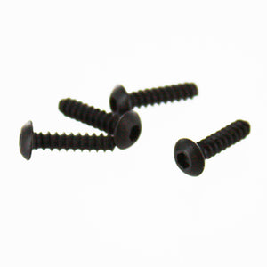 3x12mm Button Head Hex Self Tapping Screws (4pcs)