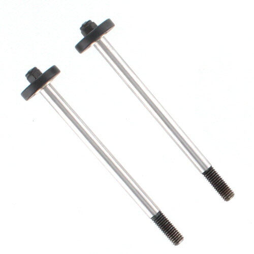 Shock Shaft W/ Piston(Front)(80mm)(2pcs)