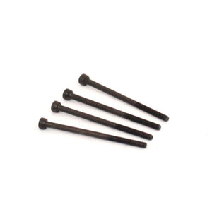 3x50mm Shoulder Cap Head Hex Machine Thread Screws (4pcs)