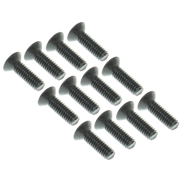 2.5x8mm Countersunk Phillips Machine Thread Screws (12pcs)