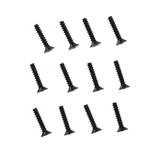 3x14mm Countersunk Phillips Self Tapping Screws (12pcs)