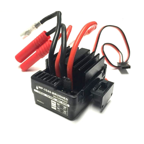 Hobbywing 1/10 Brushed Waterproof ESC(Banana Plug)(1pc)