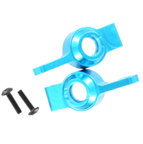 Aluminum Rear Hub Carrier (Blue) (2pcs)