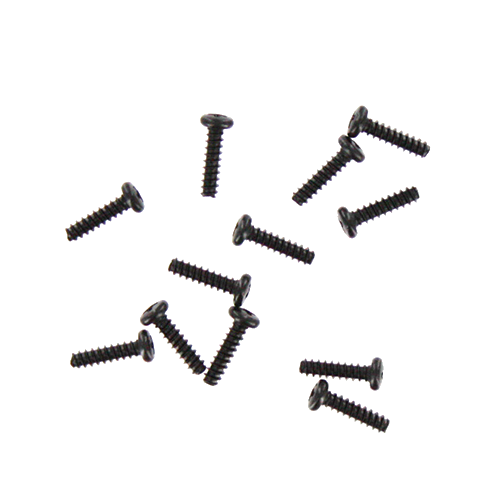 2.6x10mm Button Head Phillips Self Tapping Screws (12pcs)