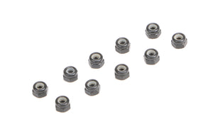 3mm Steel Nylon Insert Lock Nuts (10pcs)