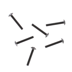 3x20mm Button Head Phillips Machine Thread Screws (6pcs)