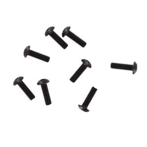 3x10mm Button Head Hex Machine Thread Screws (8pcs)