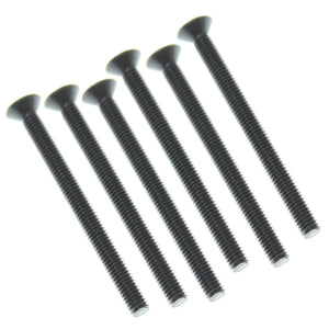 3x35mm Countersunk Hex Machine Thread Screws (6pcs)