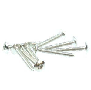 2.5x20mm Button Head Phillips Machine Thread Screws (4pcs)