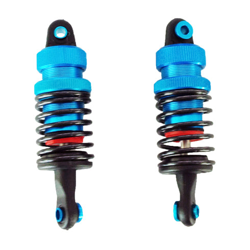 Front/Rear Aluminum Shocks (Blue)(1pr)