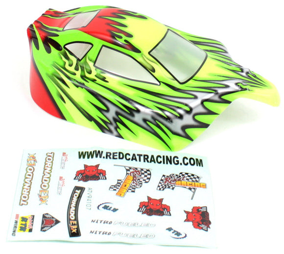 1/10th Buggy Body(Red/Green)(1pc)