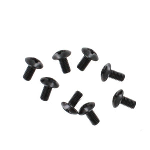 3x6mm Button Head Phillips Machine Thread Screws (8pcs)