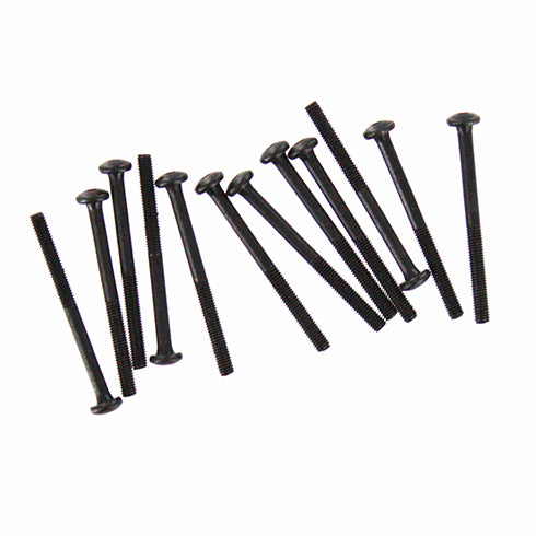 3x35mm Shoulder Button Head Hex Machine Thread Screws (12pcs)