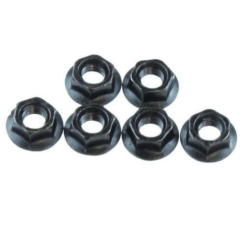 5mm Serrated Nut (6pcs)