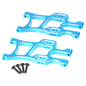 Aluminum Front Lower Suspension Arms L/R (Blue)(1pr)