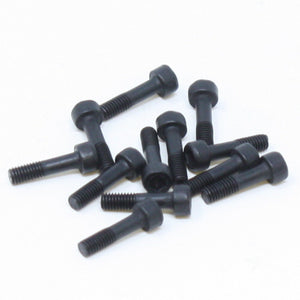 3x12mm Shoulder Cap Head Hex Machine Thread Screws (12pcs)