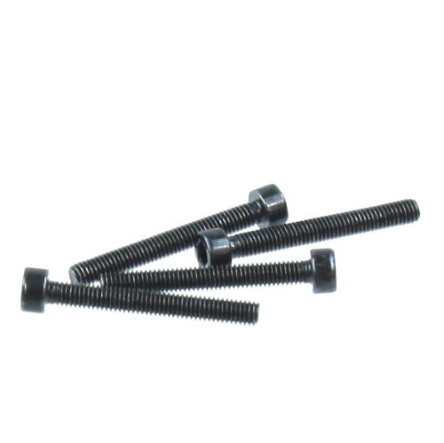 3x24mm Cap Head Hex Machine Thread Screws (4pcs)