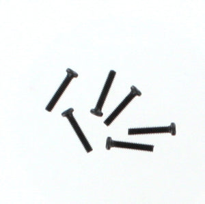 2x10mm Button Head Phillips Machine Thread Screws (6pcs)