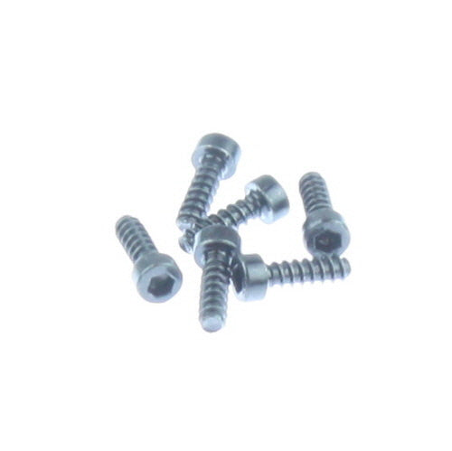 2.5x8mm Cap Head Hex Self Tapping Screws (6pcs)