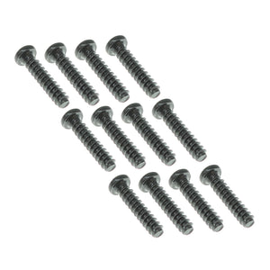 2.6x12mm Button Head Phillips Self Tapping Screws (12pcs)