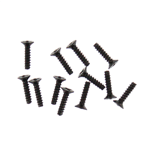 3x12mm Countersunk Phillips Self Tapping Screws (12pcs)