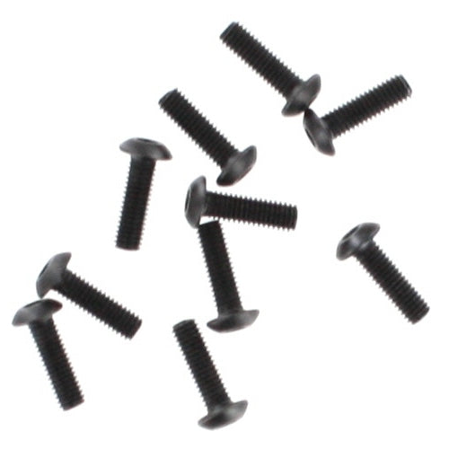 3x10mm Button Head Hex Machine Thread Screws (10pcs)