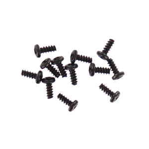 2.6x6mm Button Head Phillips Self Tapping Screws (12pcs)