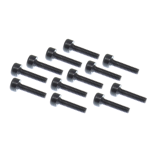 2x8mm Cap Head Hex Machine Thread Screws (12pcs)