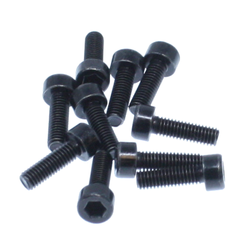 3x10mm Cap Head Hex Machine Thread Screws (10pcs)