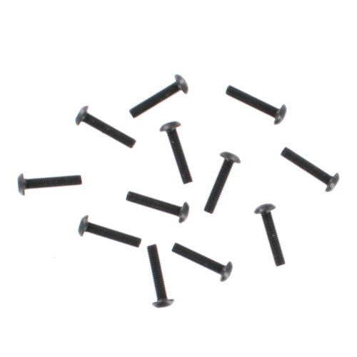 3x14mm Button Head Hex Machine Thread Screws (12pcs)