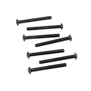 4x35mm Button Head Hex Machine Thread Screws (4pcs)