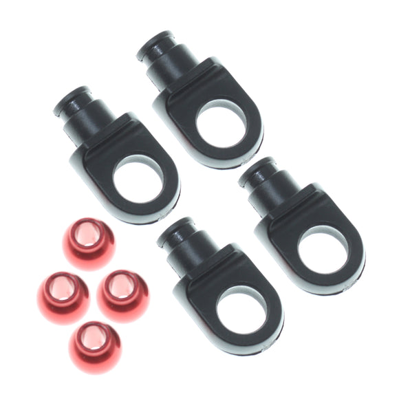 Shock Ends W/ Pivot Balls (4pcs)