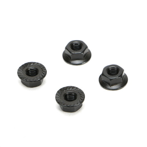 4mm Serrated Nuts (4pcs)