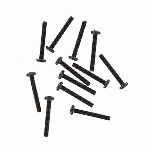 3x22mm Button Head Hex Machine Thread Screws (12pcs)