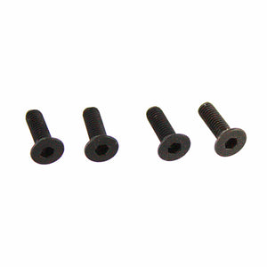 3x10mm Countersunk Hex Machine Thread Screws (4pcs)