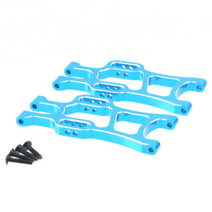 Aluminum Rear Lower Suspension Arms L/R (Blue) (1pr)