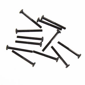 3x27mm Shoulder Button Head Hex Machine Screws (12pcs)