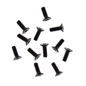 4x12mm Countersunk Hex Machine Thread Screws (12pcs)