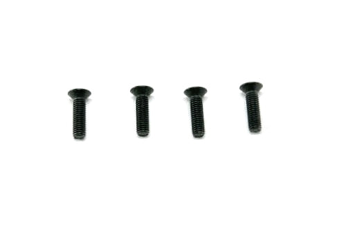 5x18mm Countersunk Hex Machine Thread Screws (4pcs)