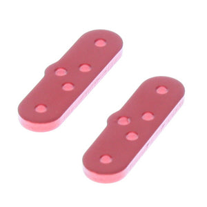 Lower Suspension Arm Mount(Aluminum)(Red)(2pcs)