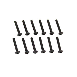 3x20mm Button Head Hex Mechanical Thread Screws (12pcs)