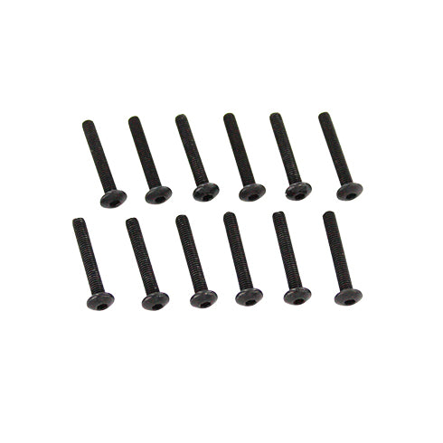 3x20mm Button Head Hex Mechanical Thread Screws (12pcs)